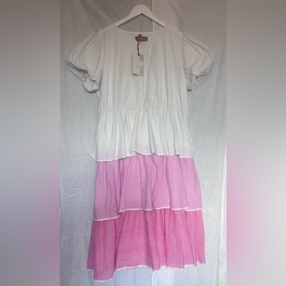 Eva Dress, Pink, 2XL JessaKae